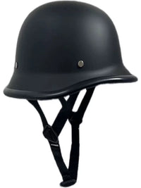 German WWII Retro Motorcycle Half Helmet with Goggles - 3C Certified
