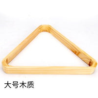 Billiard Ball Rack Triangle/Diamond Shape for Pool and Snooker, Thickened Plastic/Wood