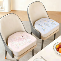 Kids Booster Seat Cushion for Dining and Study, U-Shaped Ice Silk, 5cm Height Increase