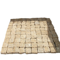 G682 Yellow Rust Granite Flamed Tile for Outdoor Paving