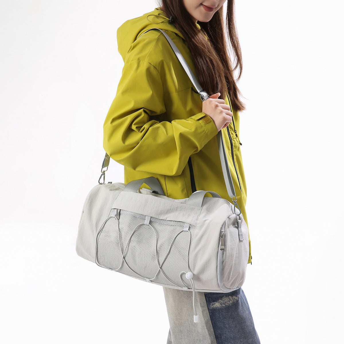 Multifunctional Gym Bag with Wet Dry Separation and Shoe Compartment for Travel and Sports