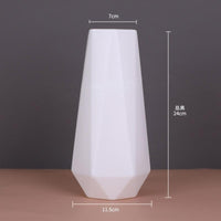 Hydroponic European Style Imitation Ceramic Plastic Vase for Home Decor and Floral Arrangements