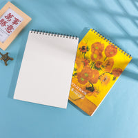 A4 Blank Sketchbook for Painting and Drawing, 50 Sheets, Thick Paper for Art, Oil Painting, and Colored Pencils