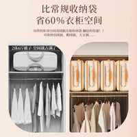Large Capacity Zippered Storage Bags for Clothes and Bedding, Moisture-proof and Space Saving