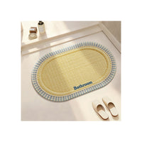 Minimalist Diatomaceous Earth Bath Mat Quick Dry Non-Slip Absorbent Bathroom Floor Mat