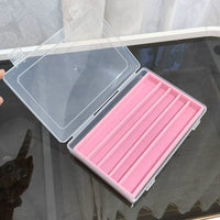 Stackable Velvet Jewelry Organizer Box for Rings, Earrings, Necklaces, Bracelets, and Pendants