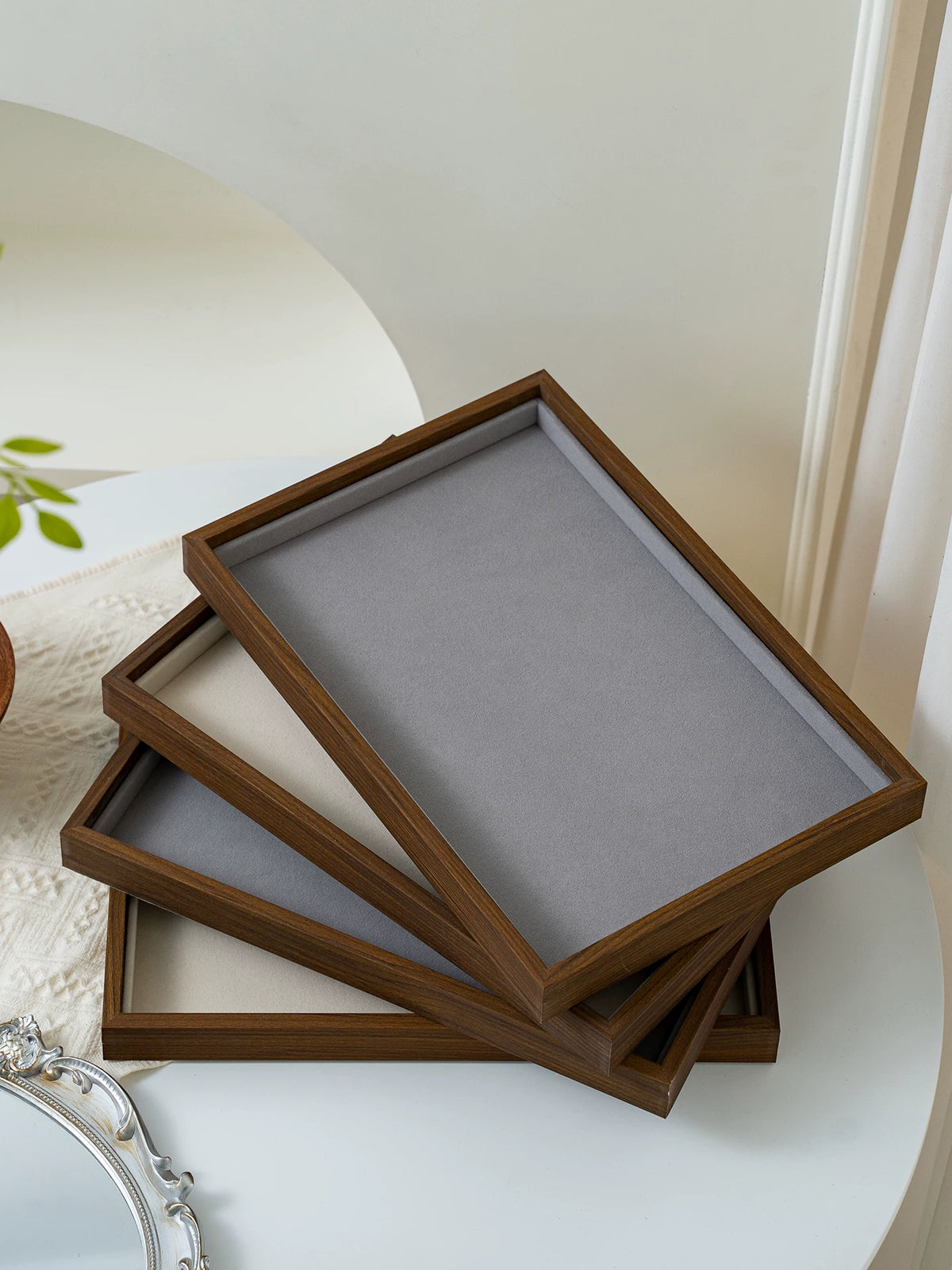 Large Jewelry Display and Storage Tray for Drawers - Rings, Earrings, Necklaces, Watches