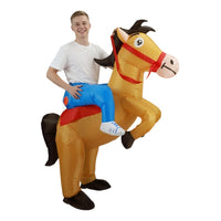 Inflatable Ride-On Horse Costume for Halloween & Theme Parties
