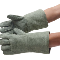High Temperature Resistant Heat-Insulating Industrial Gloves for Oven Baking and Fire Protection