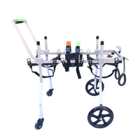 Four-Wheel Pet Wheelchair for Disabled Senior Dogs - Labrador, Alaskan Malamute, Golden Retriever