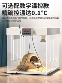 USB Reptile Heating Pad with Temperature Control for Terrariums and Pet Nests