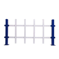 PVC Steel Garden Lawn Fence for Villas and Rural Landscaping