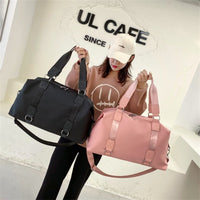 Fashion Casual Travel Duffel Bag with Wet and Dry Separation, Waterproof Large Capacity for Business Trips, Gym, and Sports