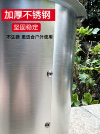 Portable Stainless Steel Wood Burning Stove for Outdoor Camping and Home Use