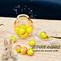 Miniature Dollhouse Canned Fruit Model for OB11 Dolls - Play Food Prop