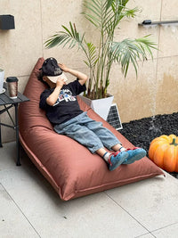Outdoor Waterproof Bean Bag Lounger Chair for Beach Camping Garden Patio