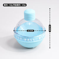 Silicone Light Bulb Ice Cube Mold for Whiskey and Cocktails, DIY Creative Ice Ball Maker