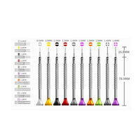 10-Piece Precision Screwdriver Set with Metal Octagonal Handle