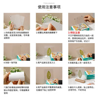 Acrylic Photo Frame with Stand for Postcards, Photos, and Posters, Wall or Tabletop Display