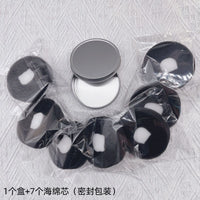Makeup Brush Quick Dry Cleaning Sponge Box - No-Rinse Tool for Gentle Brush Cleaning