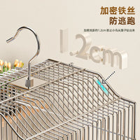 Large Starling Myna Bird Cage with Outdoor Bathing Accessories