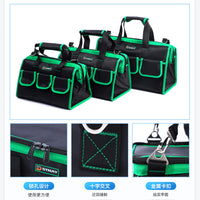 Oxford Cloth Electrician Tool Bag, Thickened Canvas Carpenter Tool Pouch, Portable Repair Kit
