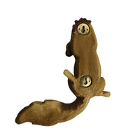 Squirrel Feeder Outdoor Garden Decoration Resin Bird Feeder