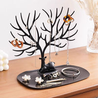 Antler Tree Jewelry Display Stand for Necklaces, Earrings, Bracelets, and Rings