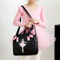 Girls' Dance Bag Ballet Shoulder Crossbody Backpack with Princess Design