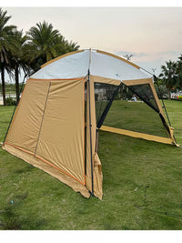 Outdoor Canopy Side Wall Windproof Sunshade Reflective Projection Cloth