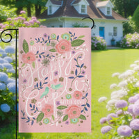 Amazon TEMU Wedding Season Garden Flag Yard Outdoor Wedding Festival Decoration Linen Double-Sided Printed Banner
