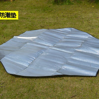 Outdoor Aluminum Foil Picnic Mat Waterproof Camping Ground Sheet