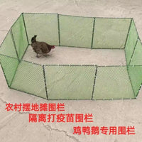 Foldable Chicken Duck Fence Netting Portable Poultry Enclosure for Outdoor Use