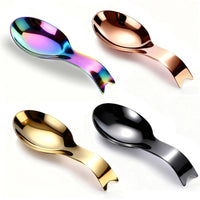Stainless Steel Fish Tail Spoon Rest for Kitchen Utensils
