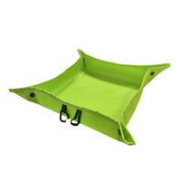 Portable Foldable Camping Storage Tray Basket, Waterproof and Wear-Resistant Outdoor Organizer