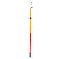 Telescopic Insulated Rescue Pole for Dock Lifting and Non-Contact Support