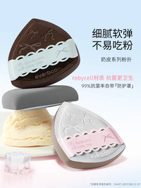 Everbab Bowknot Marshmallow Makeup Sponge for Liquid Foundation and Powder, Wet and Dry Use