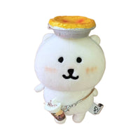 10-13cm Cotton Doll Clothes and Accessories - Tart Hat and Milk Tea Cup for Plush Dolls