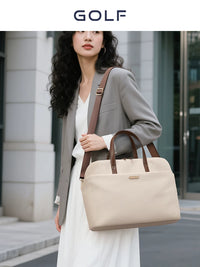 GOLF 2026 New Business Briefcase for Women, Laptop Bag, Document Organizer, Office and Conference Bag, Simple Casual Fashion
