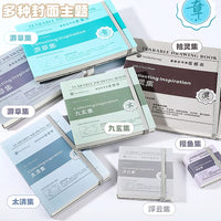 Portable Tearable Pocket Sketchbook for Acrylic Watercolor Painting, 200g Paper