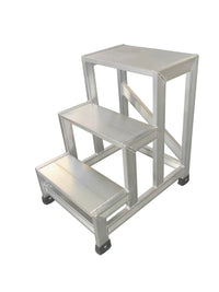 Aluminum Alloy Portable Folding Step Stool Ladder for Home and Office Use