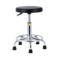 Anti-Static PU Foam Lab Stool with Adjustable Height and Silent Casters/Footpads for Cleanrooms and Workshops