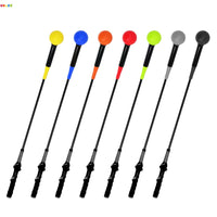 Golf Swing Trainer Stick Silicone Warm-up Strength Training Aid
