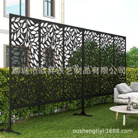 Outdoor Leaf Design Decorative Privacy Screen Panel for Garden Fencing