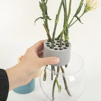 Spiral Flower Arranger for Vases, Invisible Plastic Transparent Floral Holder