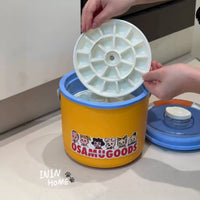 Portable Insulated Ice Bucket Cooler for Outdoor Camping Picnics and Beverages