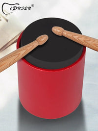 IPUSEN Kung Fu Dumb Drum Pad Set Mini Sight Drum Practice Pad for Beginners