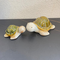 Ceramic Turtle Fruit Plate & Decorative Figurine