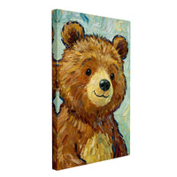 Van Gogh Style Animal Art Prints for Kids' Room Decor