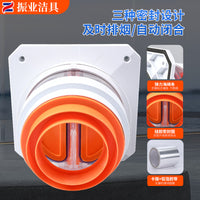 Universal ABS Bathroom Exhaust Fan Backdraft Damper for 75/100mm Pipes